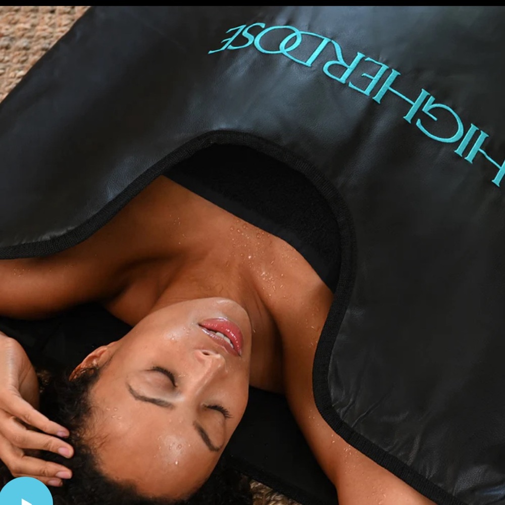 Higher Dose sauna blanket .